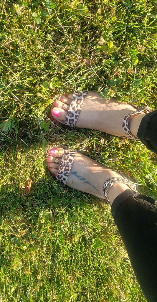 Cheetah Print Sandals..HELLO SUMMER